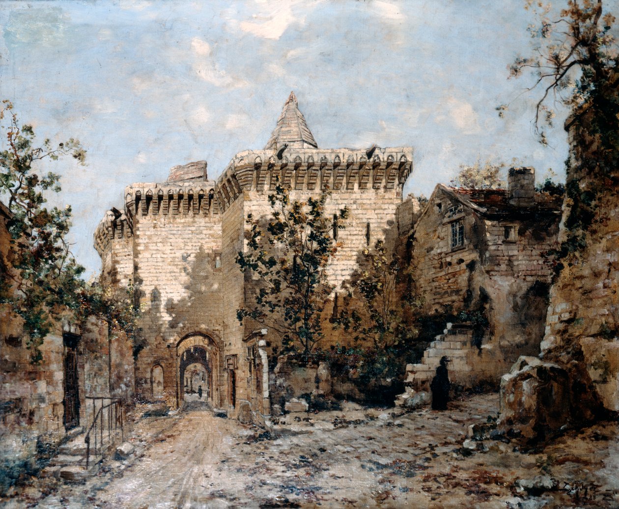 Die Tür von Cordelières und das Schloss, 1891 von Emmanuel Lansyer