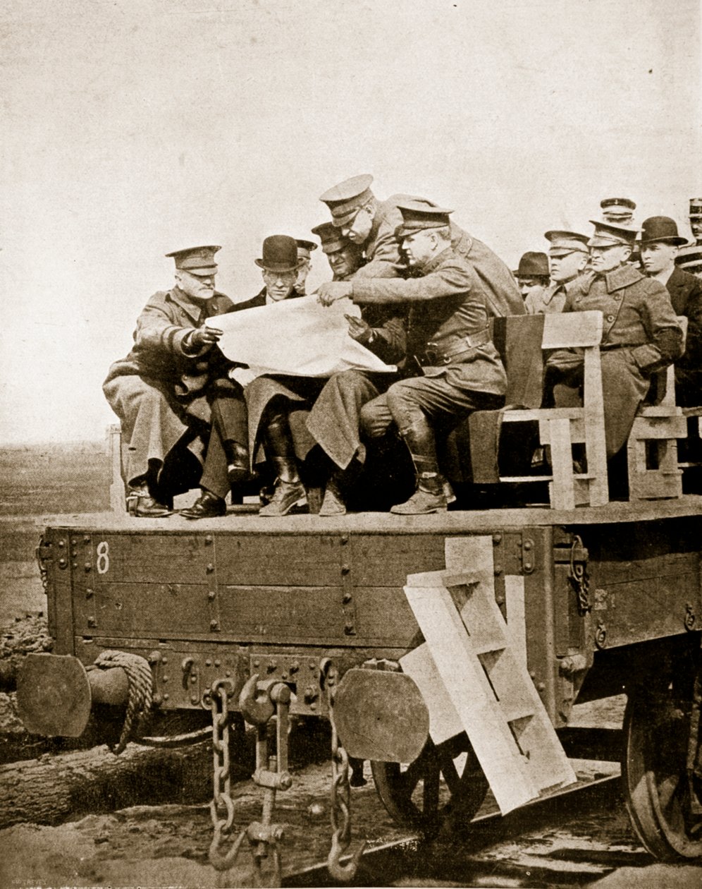 Amerikaner in Frankreich, 1918 von English Photographer