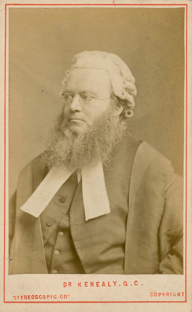 Dr. Kenealy, QC von English Photographer: Kunstdruck