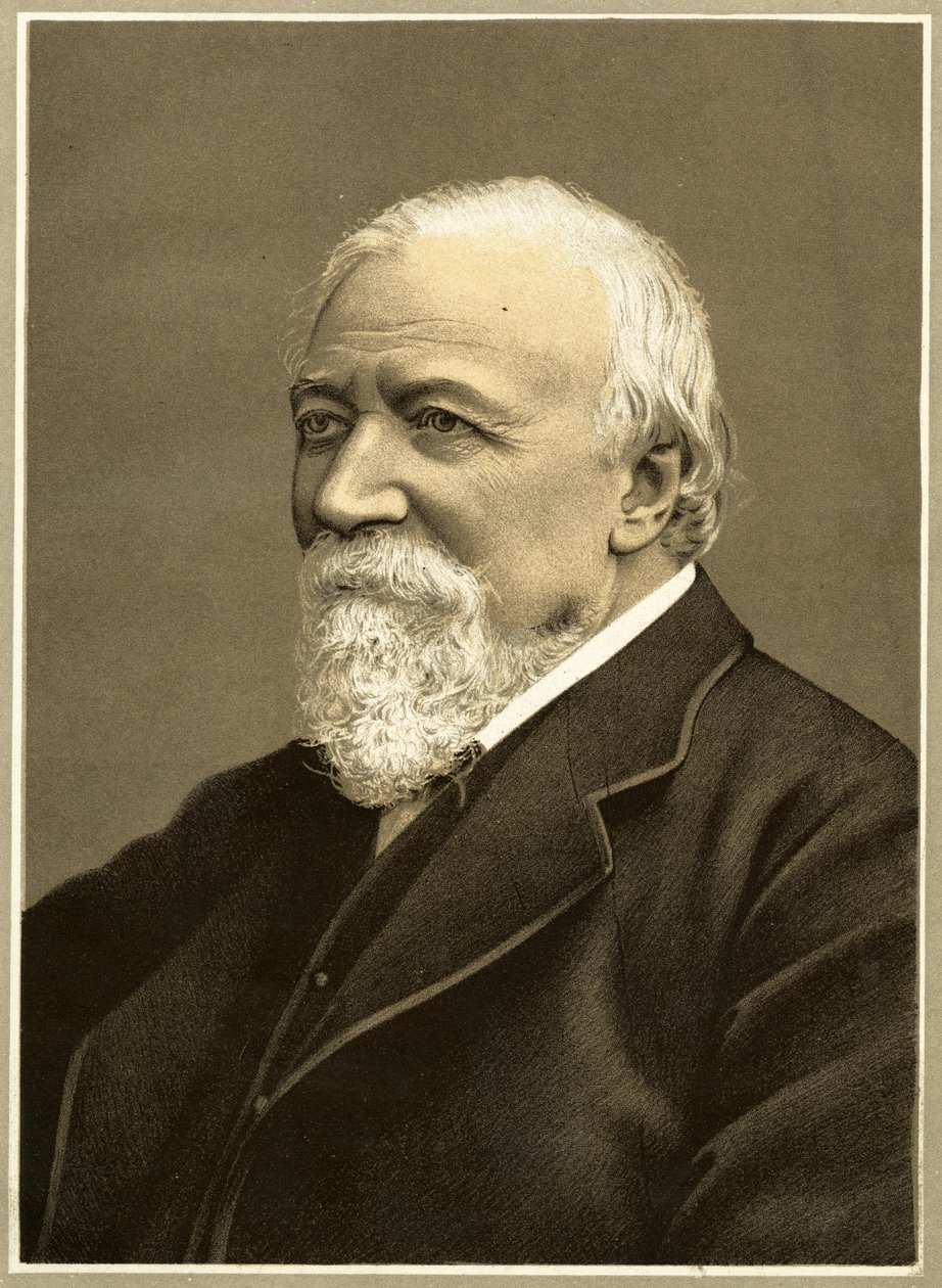 Robert Browning, 1887 von English Photographer