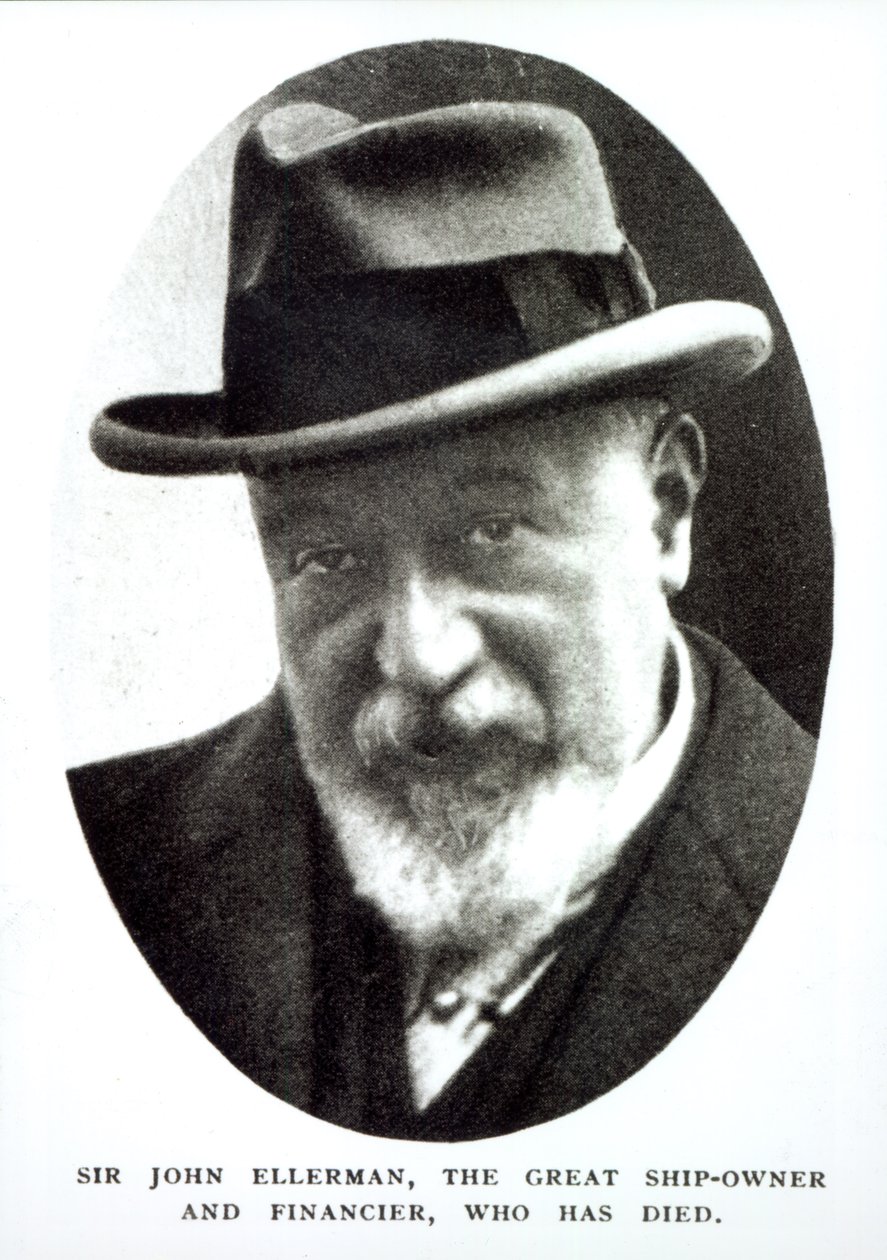 Sir John Ellerman, 1933 von English Photographer