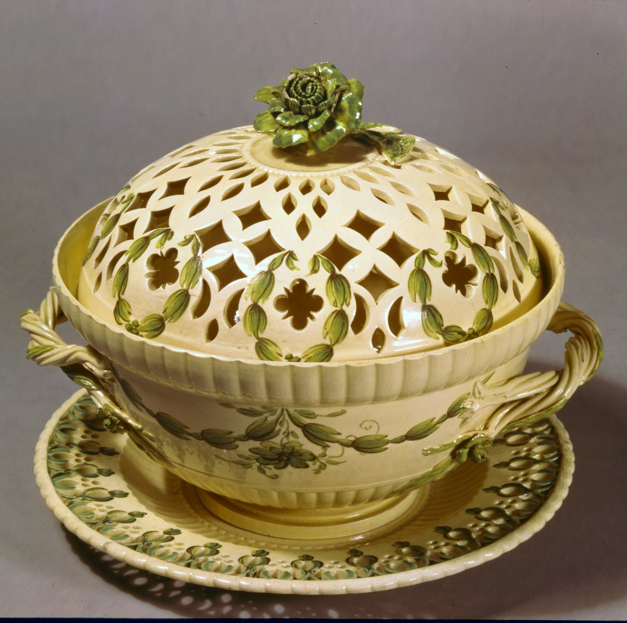 Schüssel, Leeds, ca. 1770 von English School