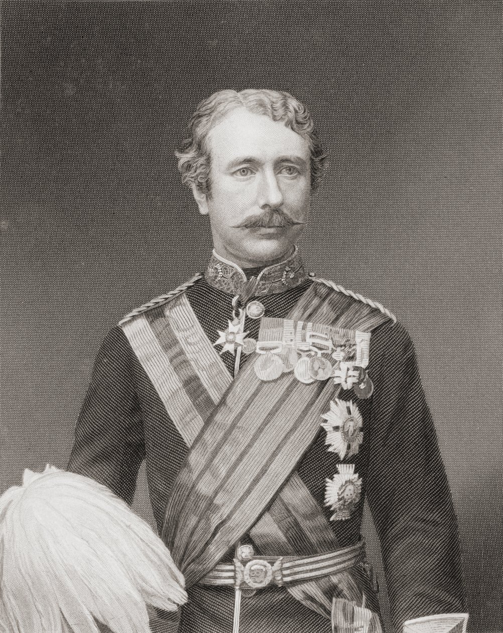 Feldmarschall Garnet Joseph Wolseley, 1. Viscount Wolseley, 1883 von English School