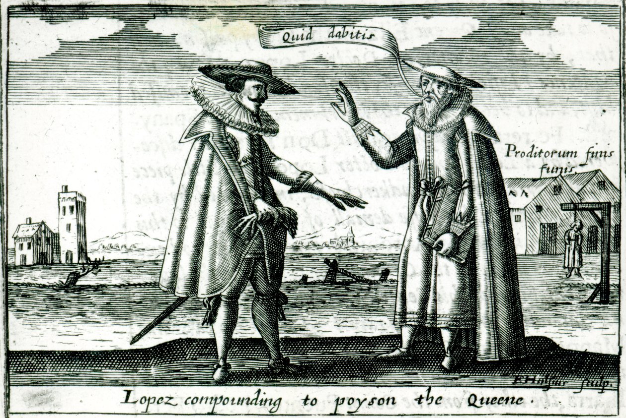Lopez plant die Königin zu vergiften von English School