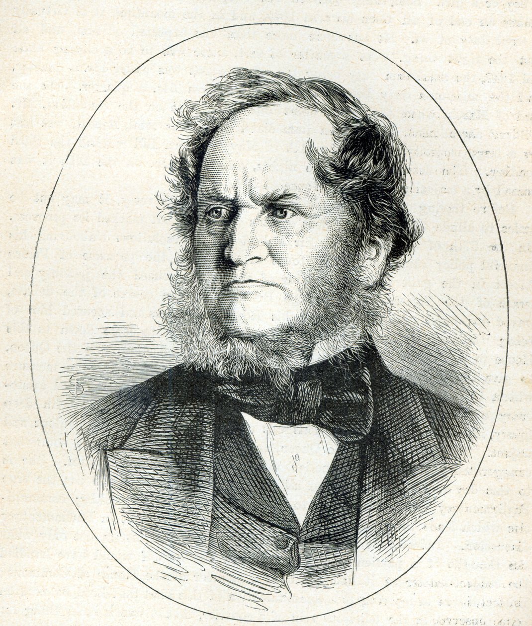 Lord Stanley (14. Earl of Derby) nach einem Foto von English School