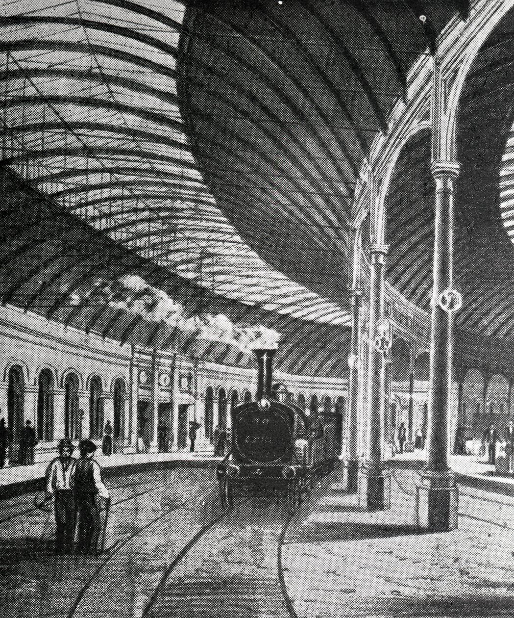 Newcastle Hauptbahnhof von English School