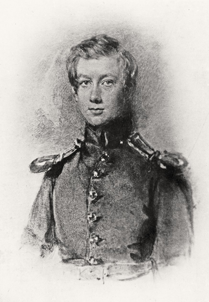 Porträt von John Hanning Speke (1827-64) im Alter von 17 Jahren von English School