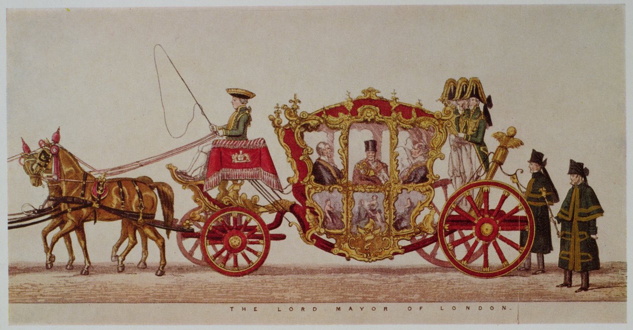 Der Lord Mayor von London, 1853 von English School
