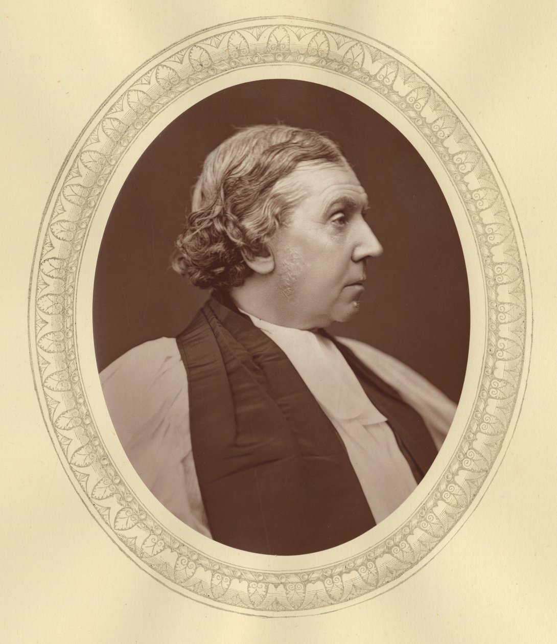 Archibald Campbell Tait, Erzbischof von Canterbury von English Photographer