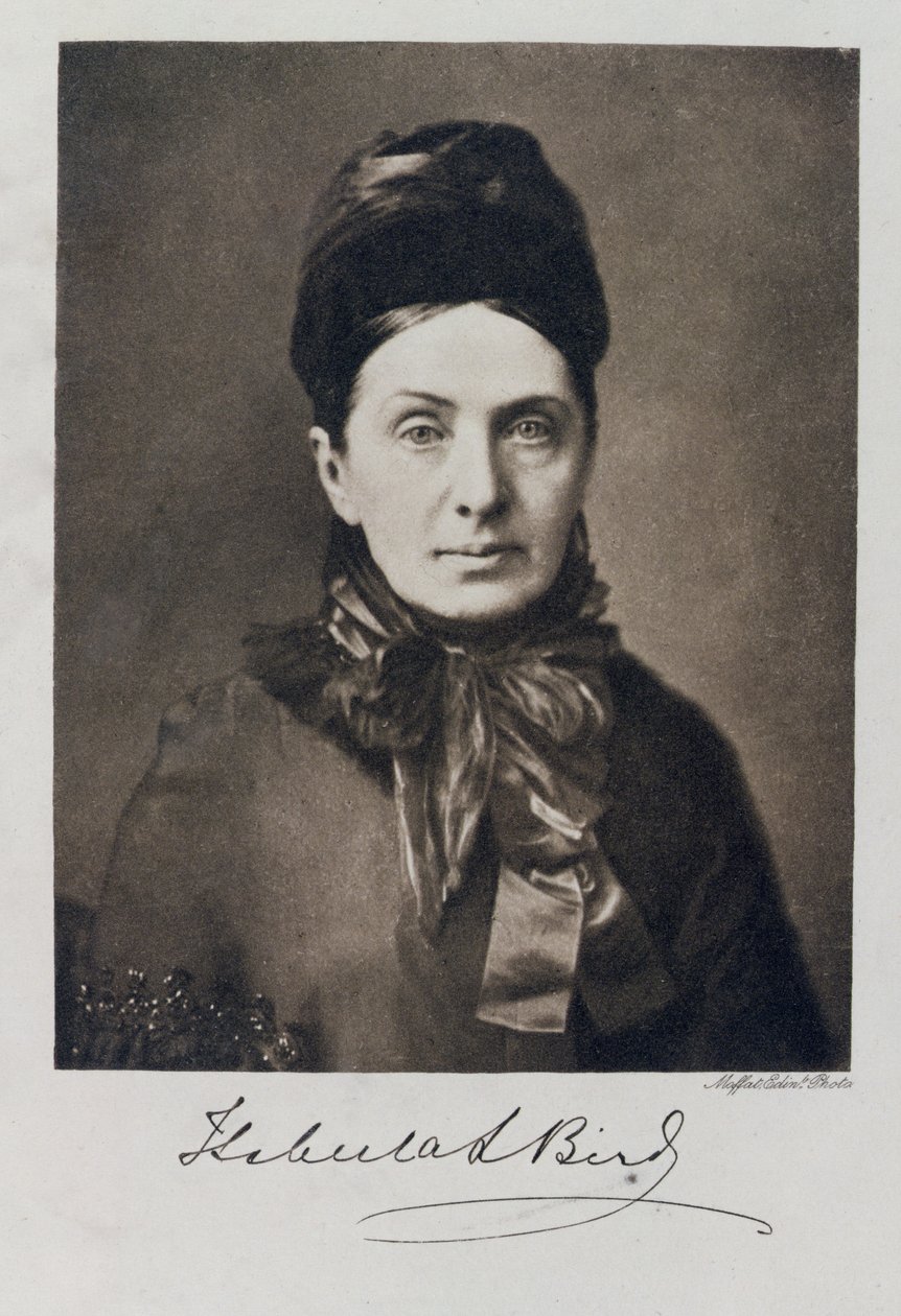 Porträt von Isabella Bird Bishop von English Photographer