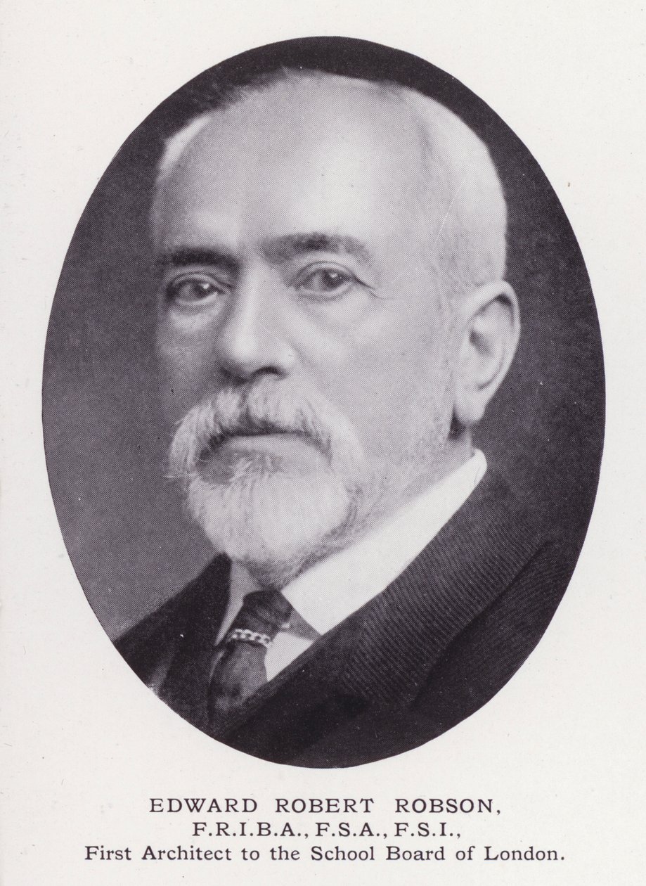 Prominente Männer von London: Edward Robert Robson von English Photographer