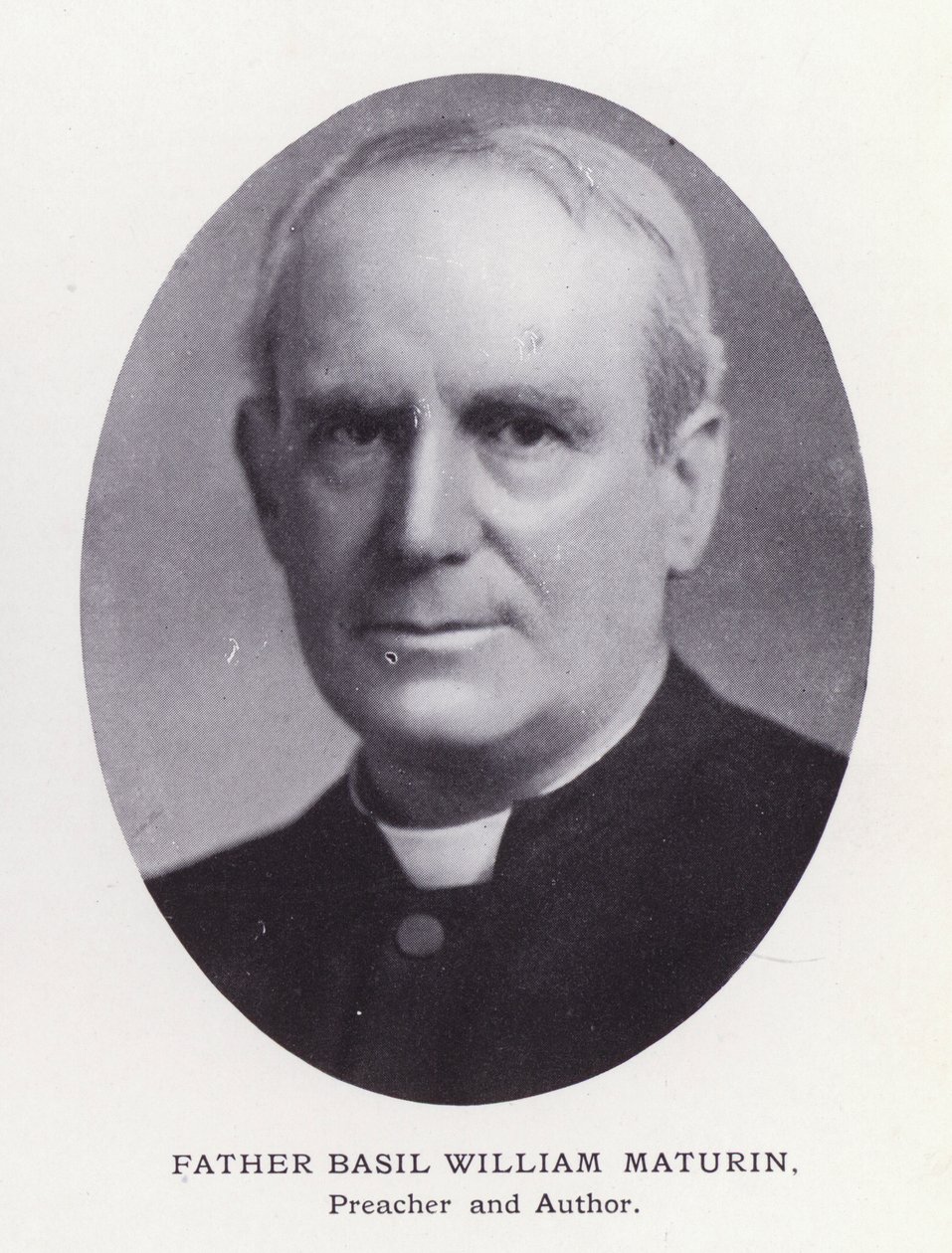 Prominente Männer von London: Pater Basil William Maturin von English Photographer