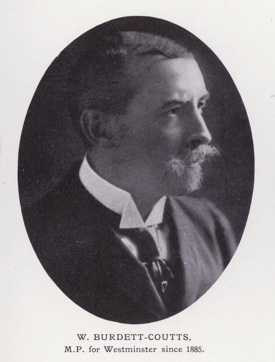 Prominente Männer von London: W Burdett-Coutts von English Photographer