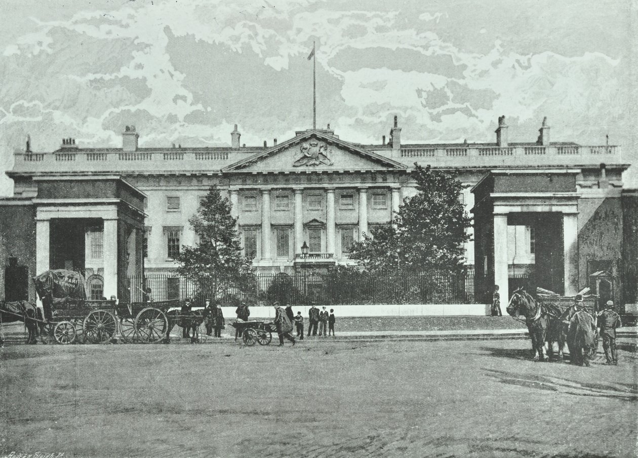 Royal Mint, Tower Hill, 1890 von English Photographer