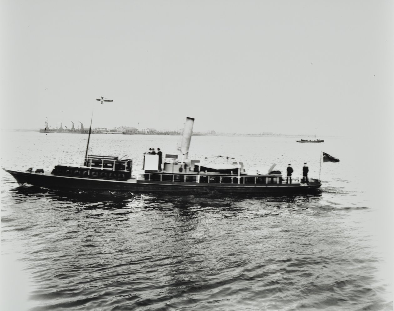 S.S. Beatrice, ein Schiff auf der Themse, 1898 von English Photographer