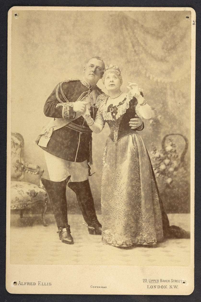 Die erste Aufführung von Gilbert und Sullivans komischer Oper 