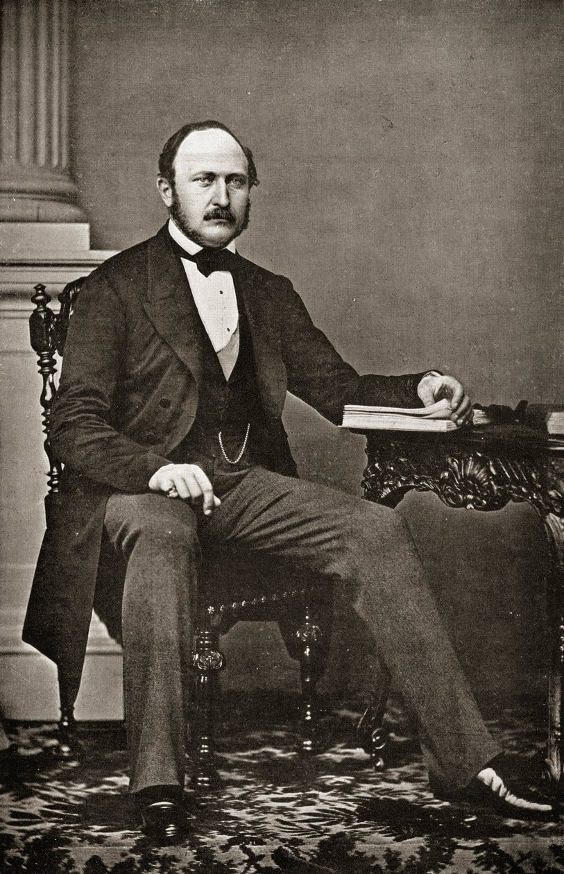 Das letzte Porträt von HRH Prinz Albert (1819-65) von English Photographer