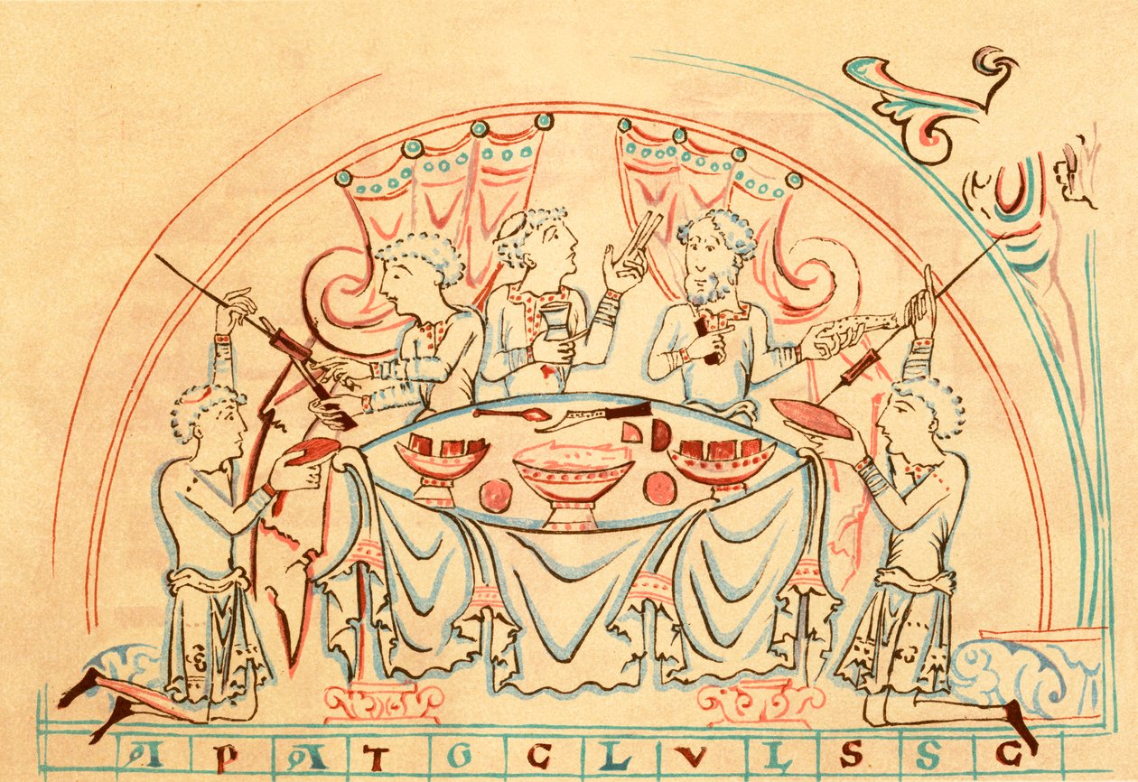 Ein Bankett von English School