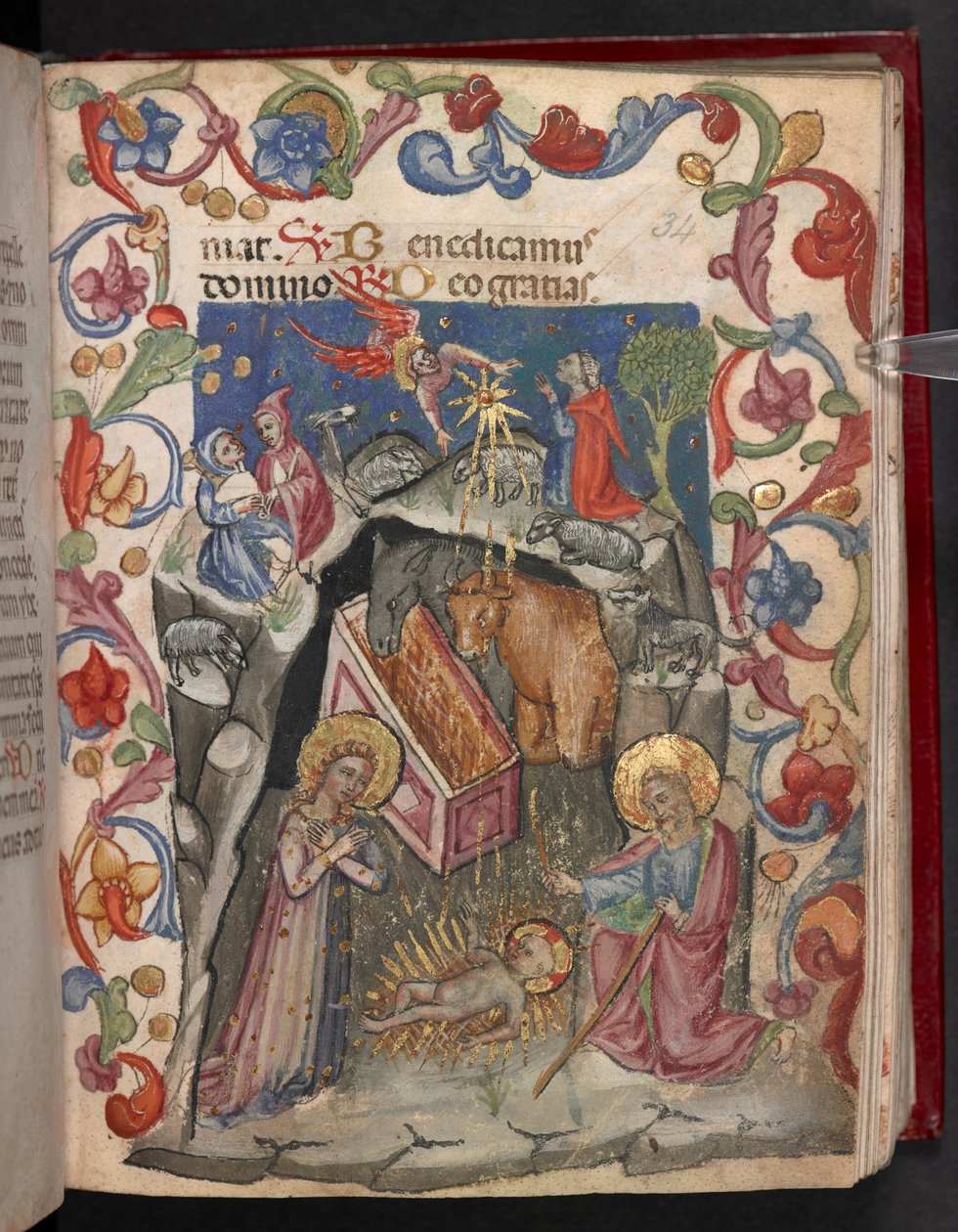 Die Geburt Christi von English School