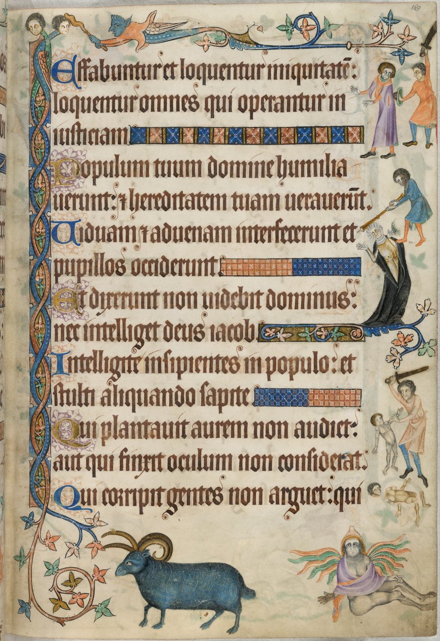 Psalm 93, Szenen des Mordes, aus 