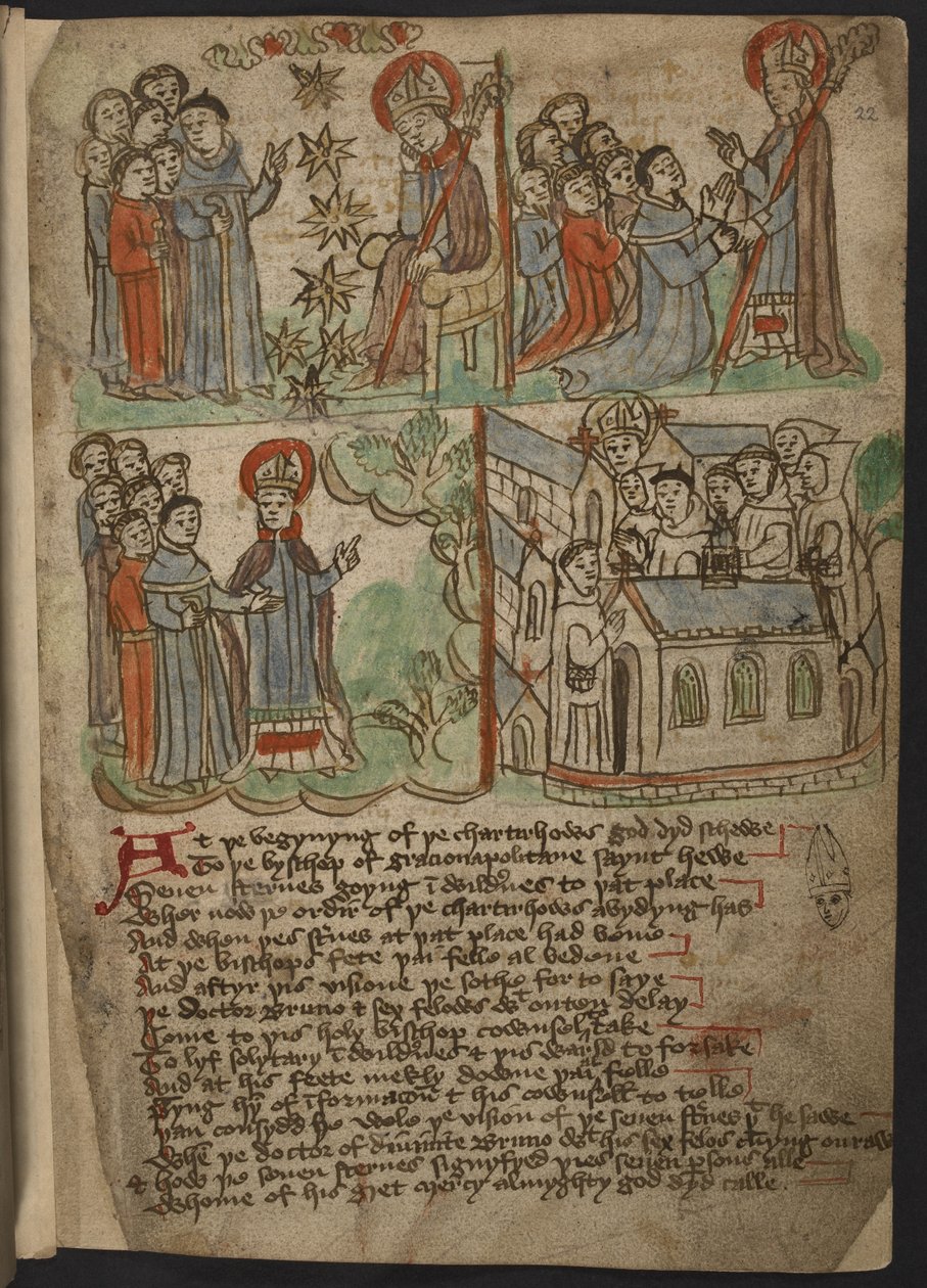Die Kartäuser-Miscellany (Religiöse Prosa und Verse) in Nordenglisch, einschließlich einer Zusammenfassung von Mandevilles Reisen von English School