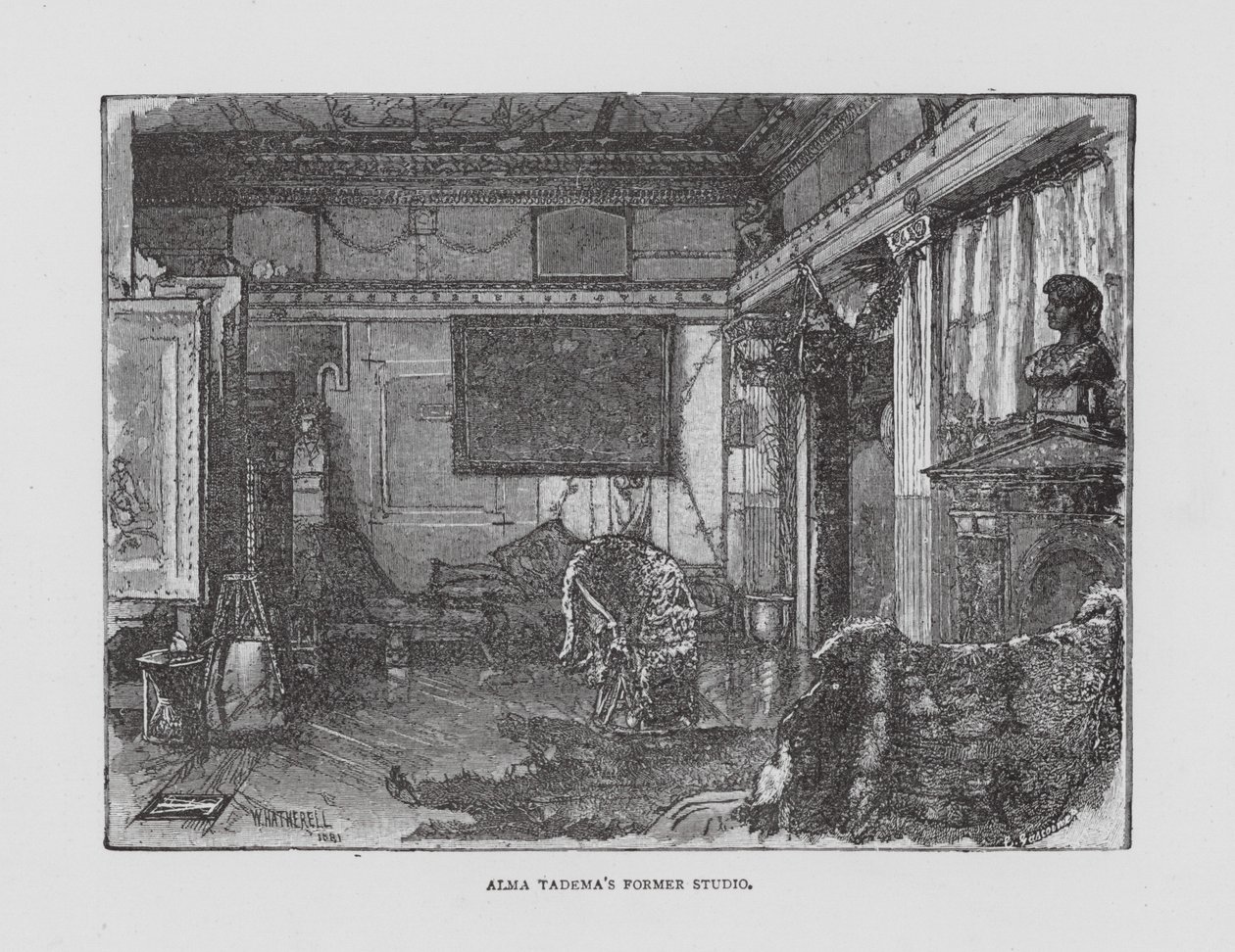 Alma Tademas ehemaliges Studio von English School