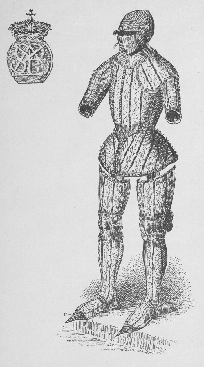 Rüstung von Isabella I (1451-1504), Königin von Kastilien von English School
