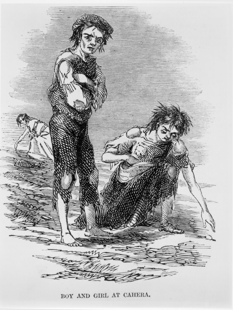 Junge und Mädchen in Cahera von English School
