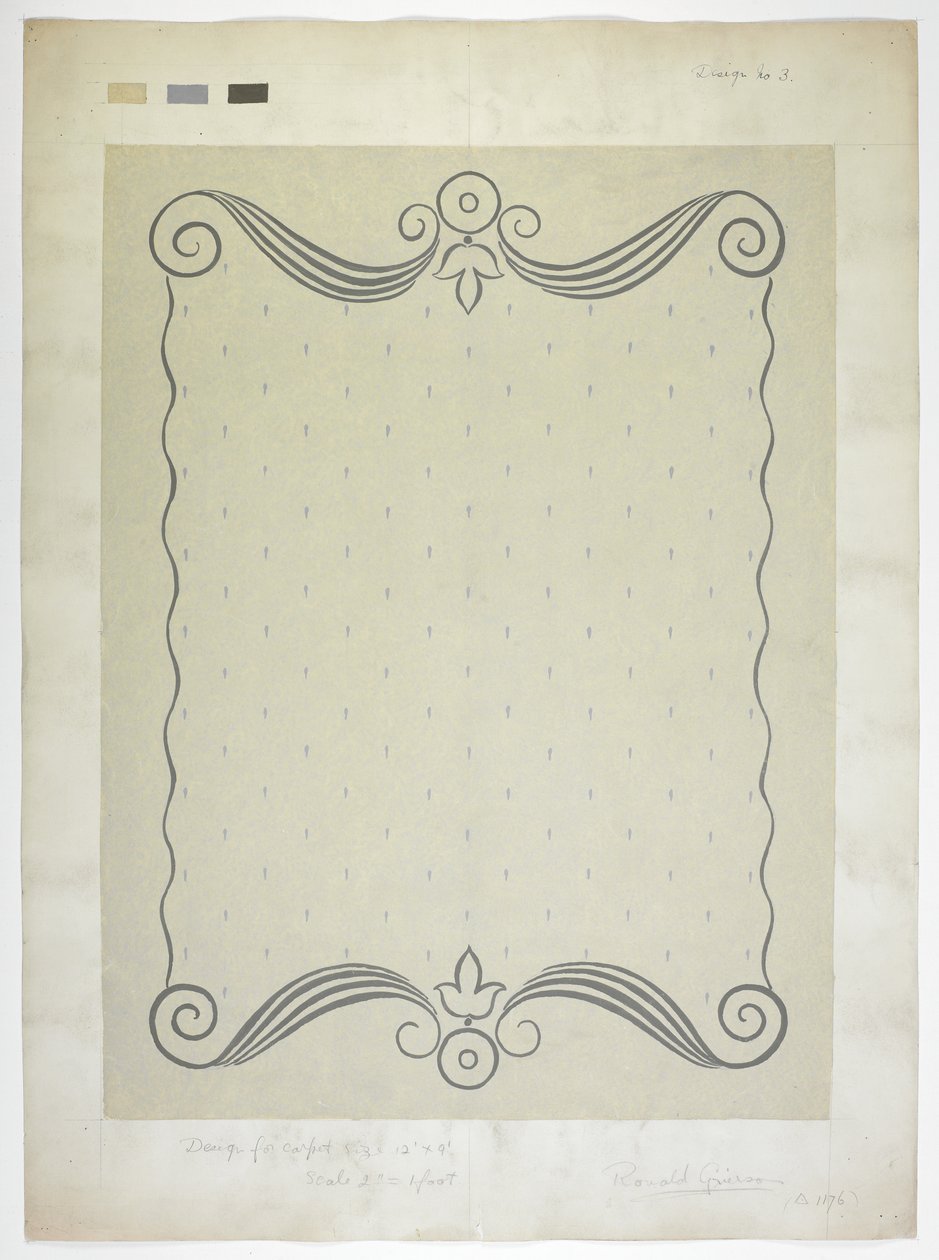 Teppichdesign von English School