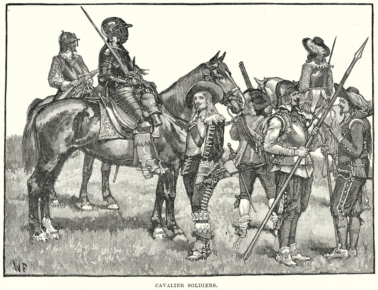 Kavaliersoldaten von English School