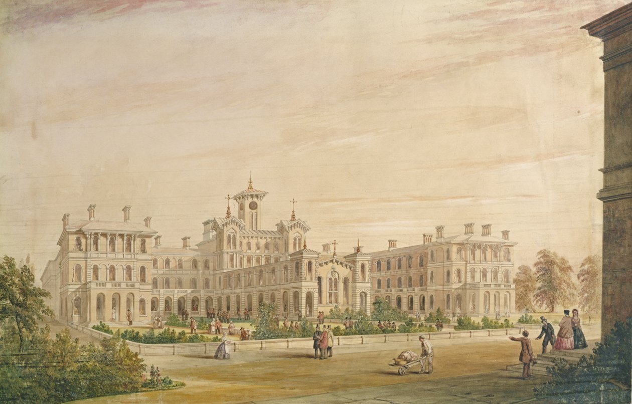 City of London Union Workhouse, Bow 1847 von English School