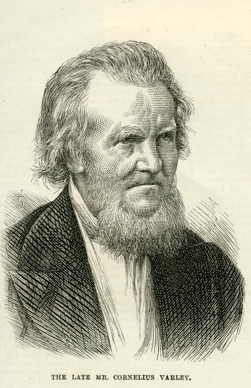 Cornelius Varley aus The Illustrated London News, 25. Oktober 1873 von English School