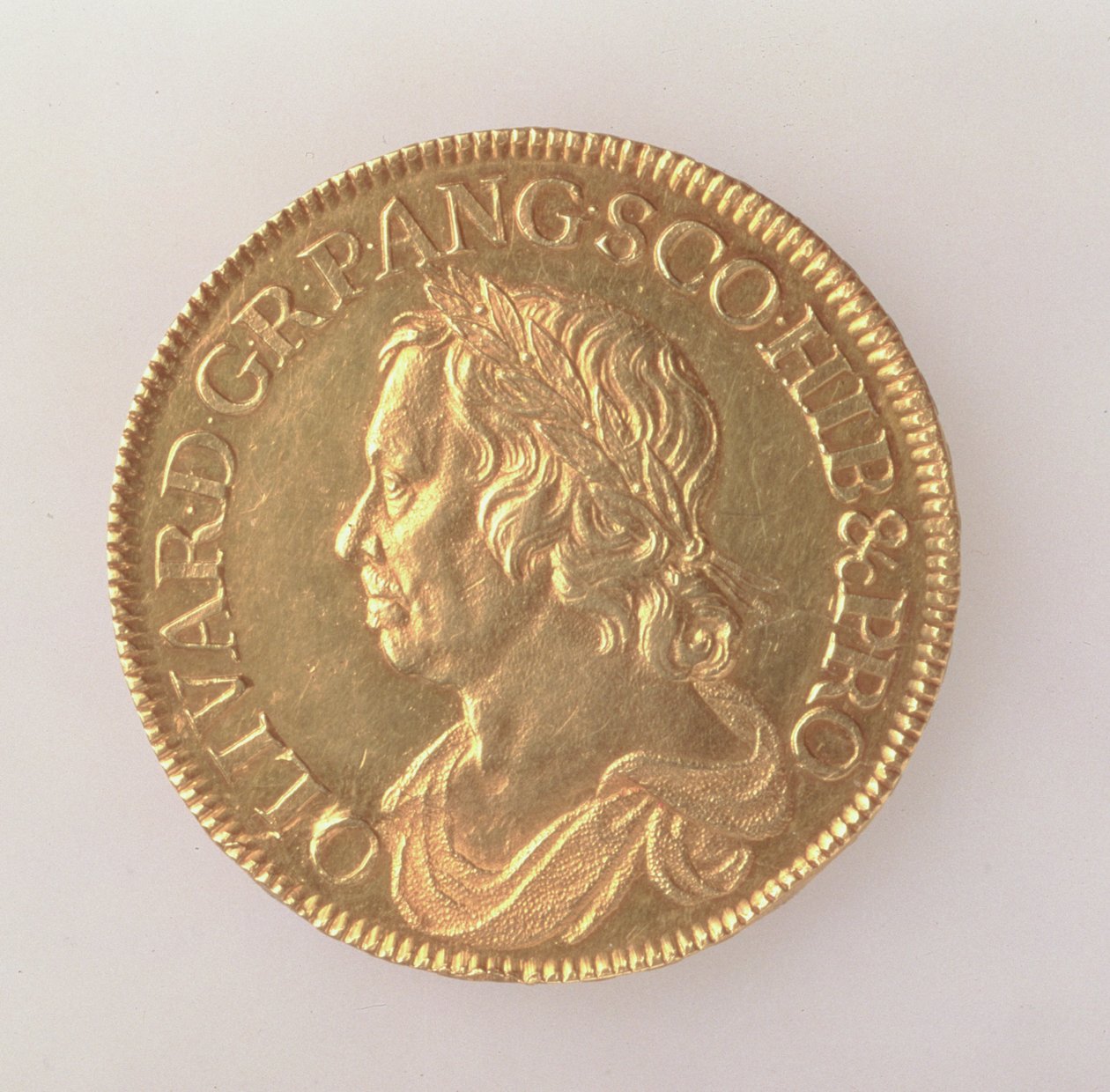 Krone von Oliver Cromwell (1599-1658), London Münze, 1658 (Vorderseite) von English School