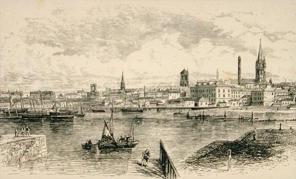 Dundee um 1880, aus 