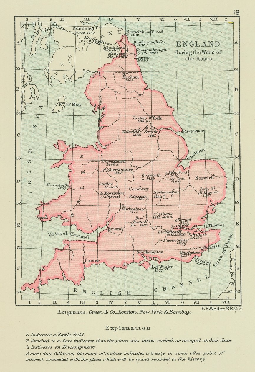 England während der Rosenkriege von English School