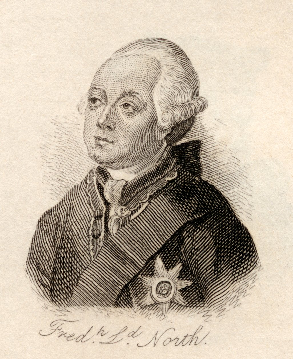 Frederick North, 2. Earl of Guildford, aus 