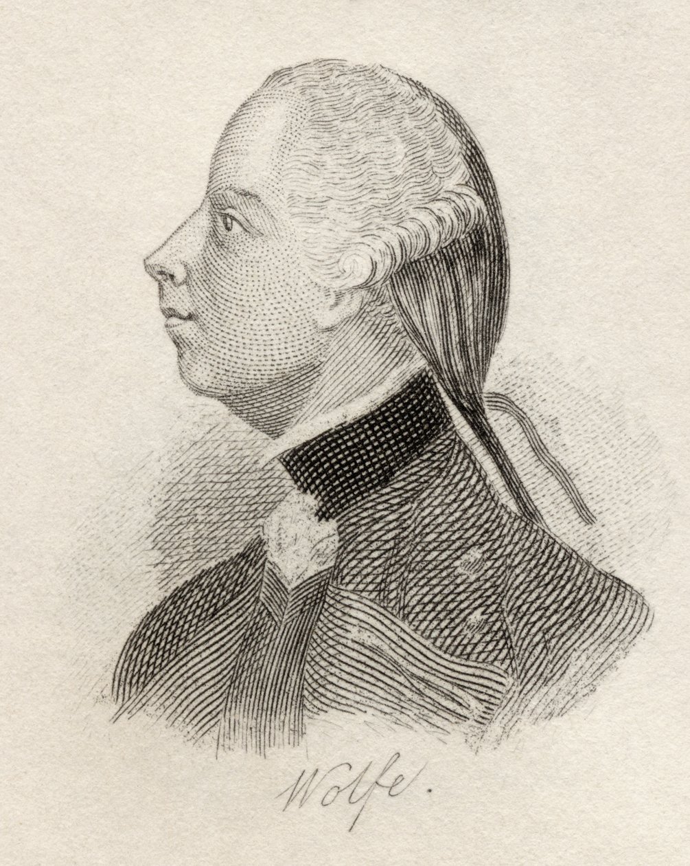 General James Wolfe, aus 