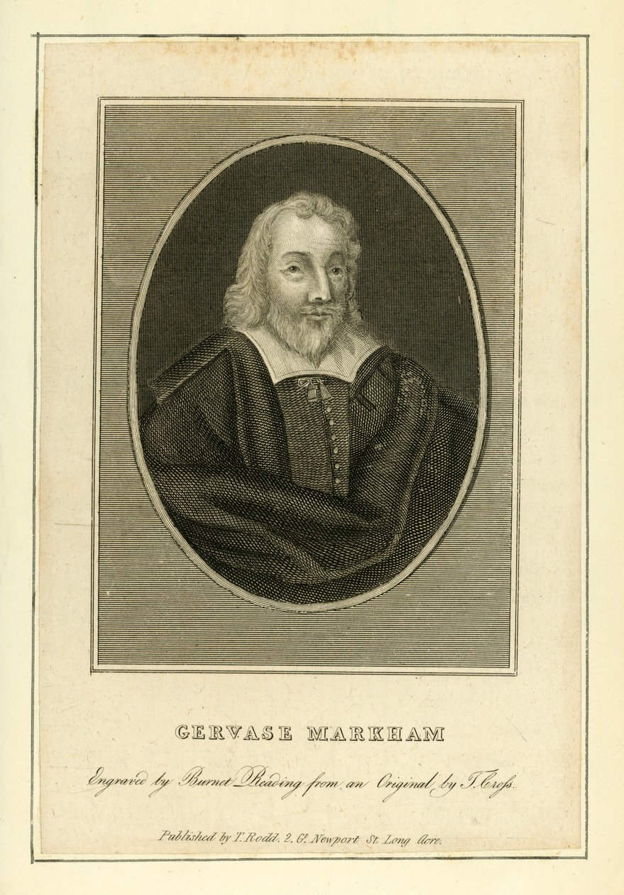 Gervase Markham (Gravur) von English School