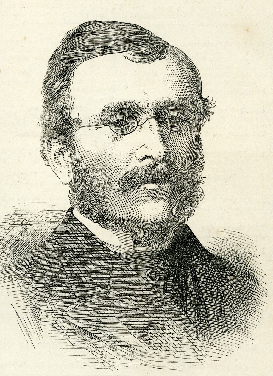 Henry Brittan Willis (1810-84) aus den Illustrated London News, Februar 1884 von English School