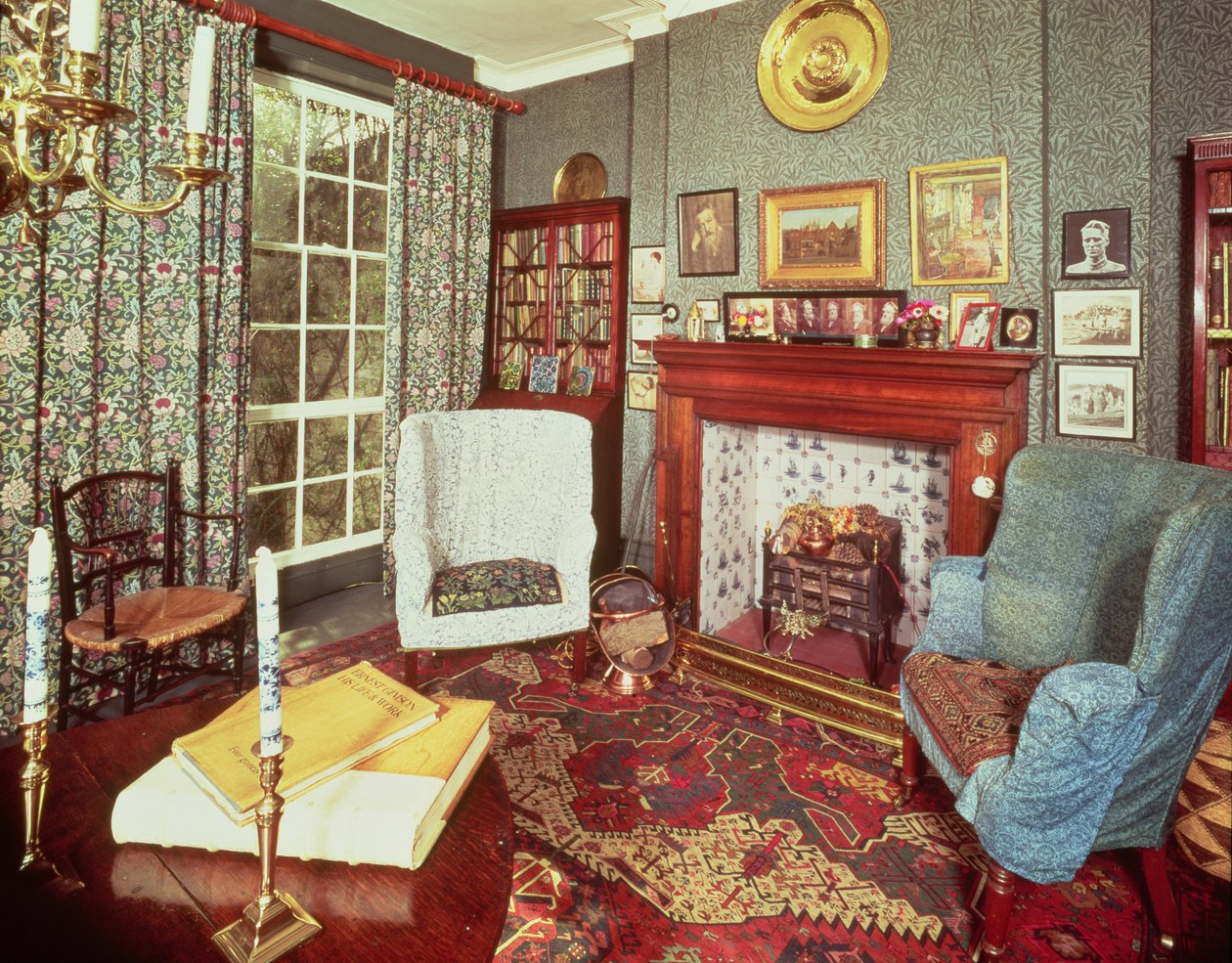 Innenansicht von Nr. 8 Hammersmith Terrace, erbaut um 1735 von English School