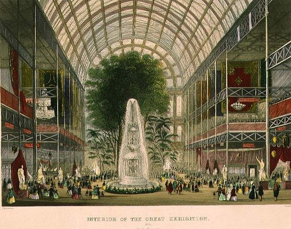 Innenansicht der Großen Ausstellung von English School