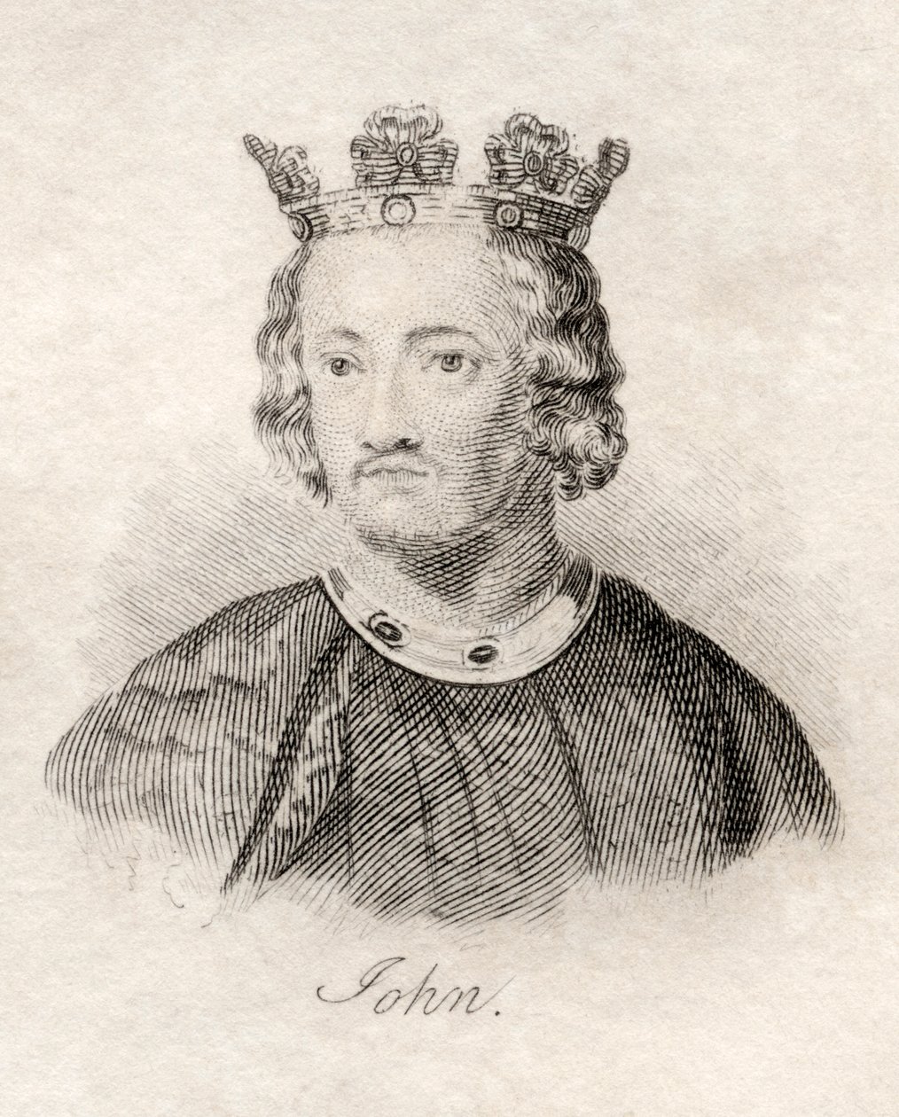 Johann von England, aus 