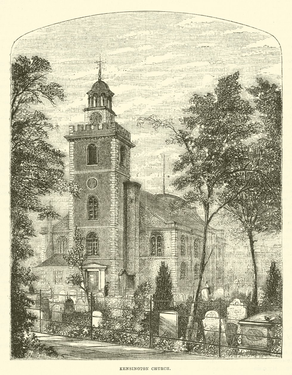 Kensington Kirche von English School