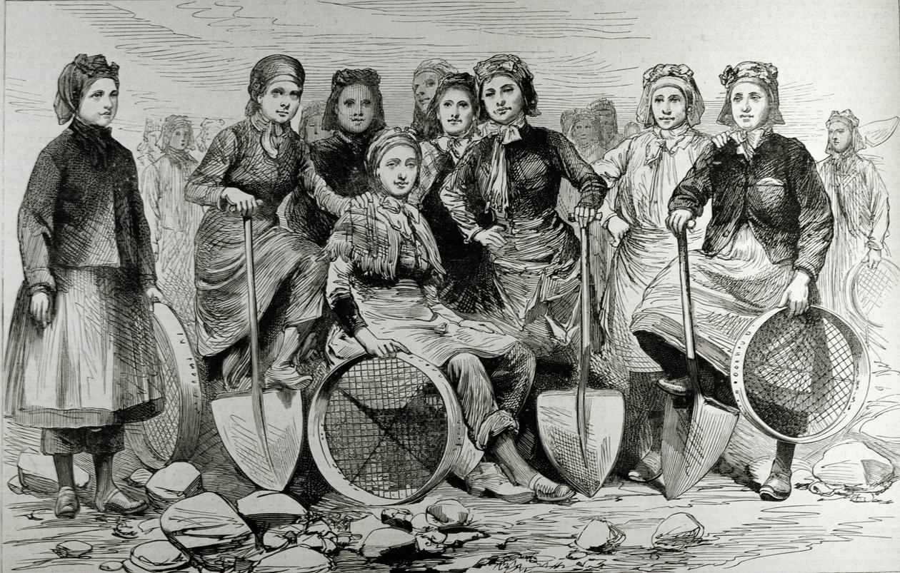 Lancashire Pit-Brow Frauen, aus 