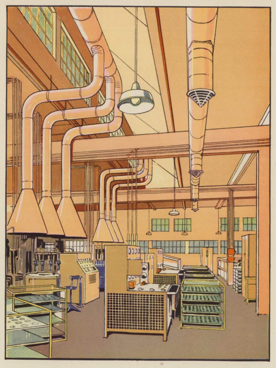 Leichtbau-Fabrik von English School