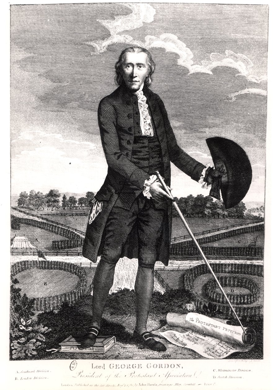 Lord George Gordon (1752-93) 1780 von English School