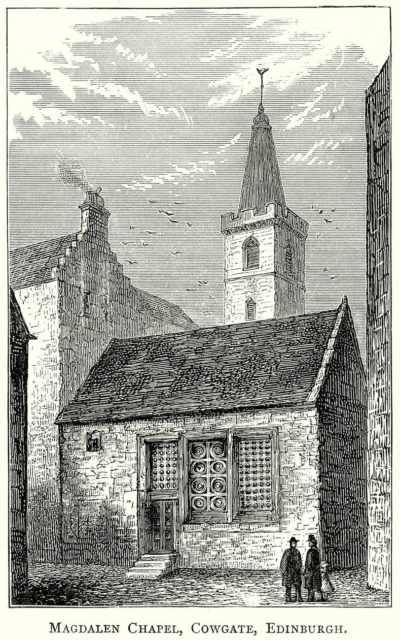 Magdalenenkapelle, Cowgate, Edinburgh von English School