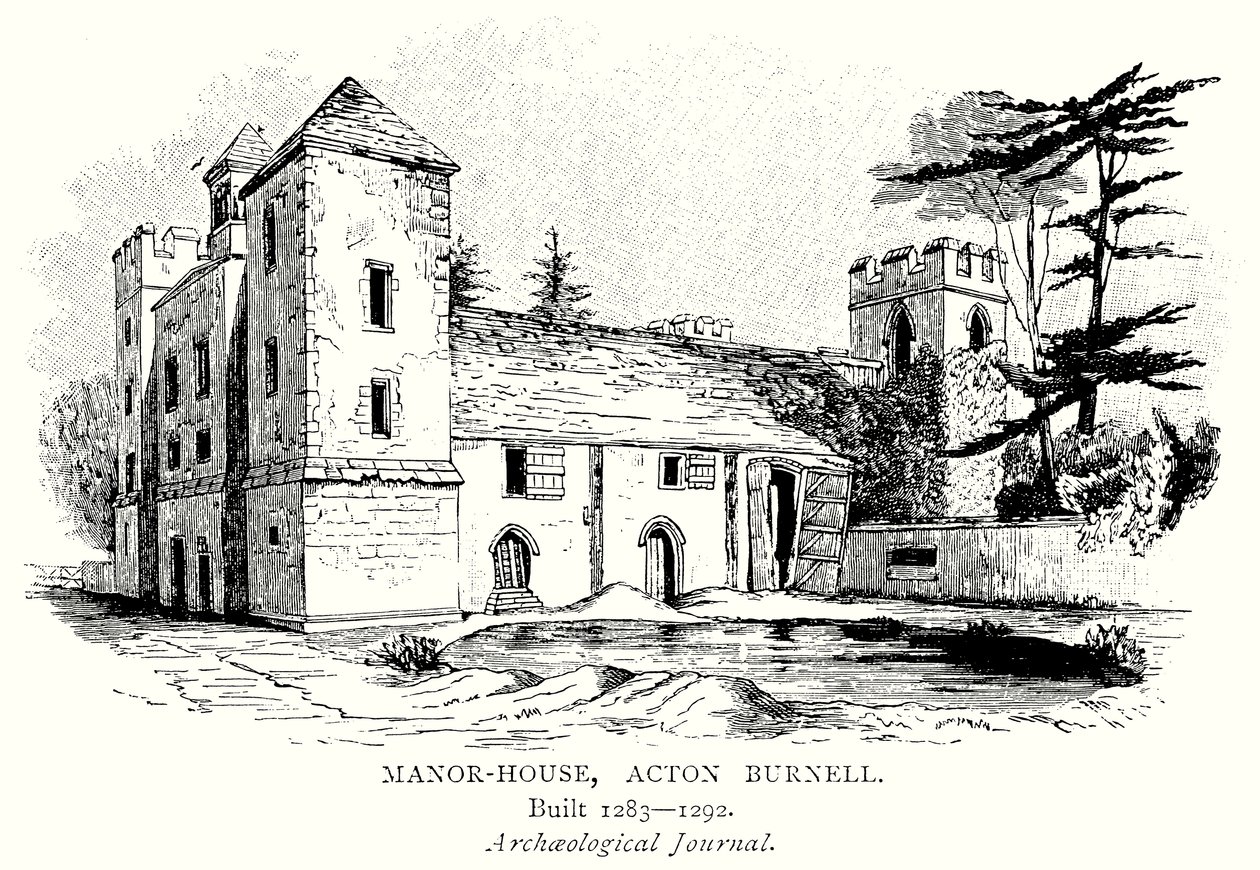 Herrenhaus, Acton Burnell von English School