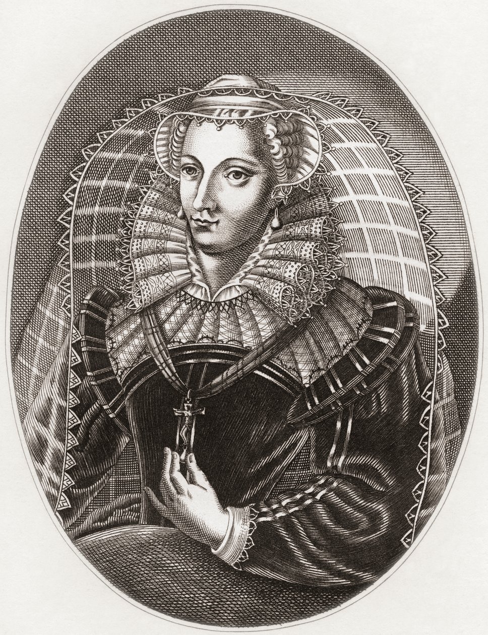 Maria Stuart, Königin von Schottland von English School