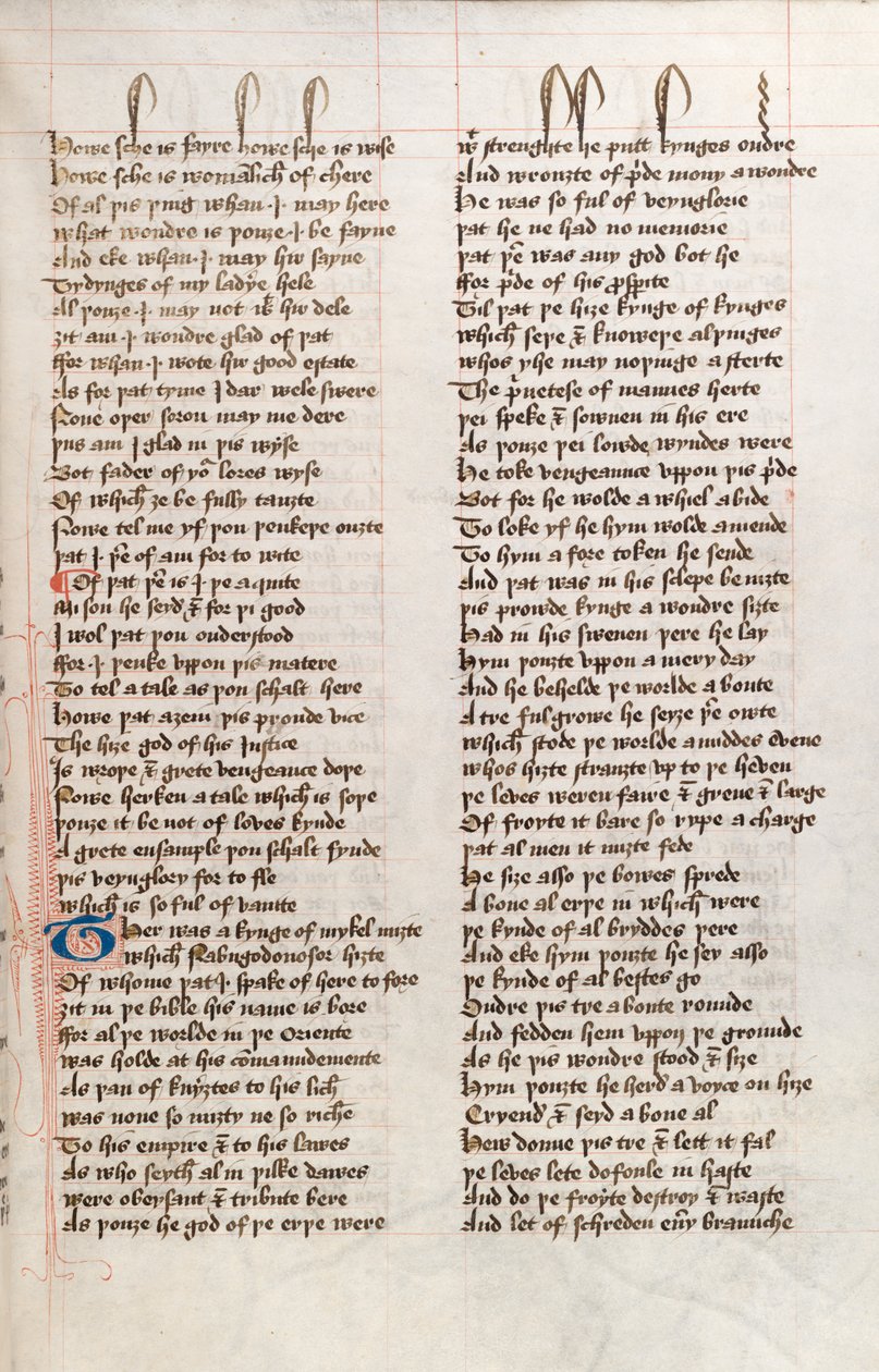 Ms326 f25r, Confessio Amantis von John Gower von English School